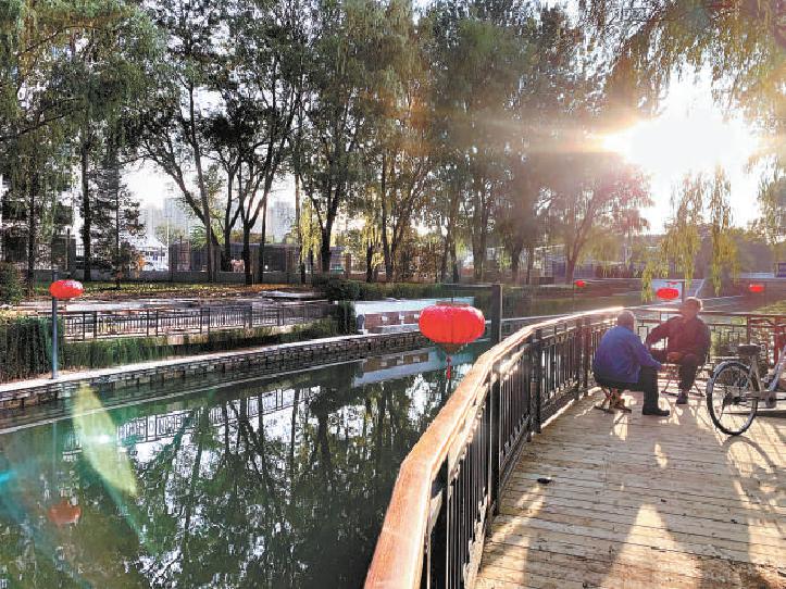 北京再添冬奥元素景观路，这条背街小巷引来升级改造