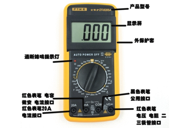 关于万能表你了解多少?万用表原理、使用方法、选购技巧　