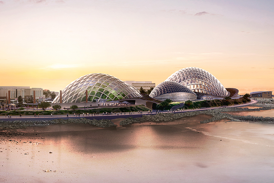 莫克姆海湾“北伊甸园”项目获批，主战区将呈现一系列贝壳状结构