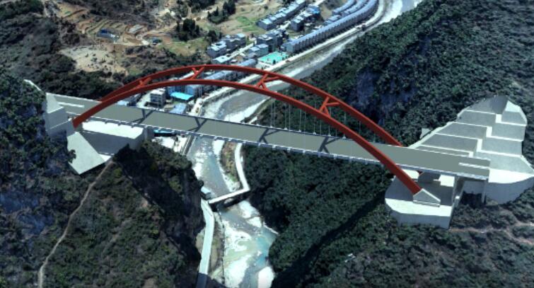重庆高速大桥将上演“空中芭蕾”，实施单拱肋复合转体施工