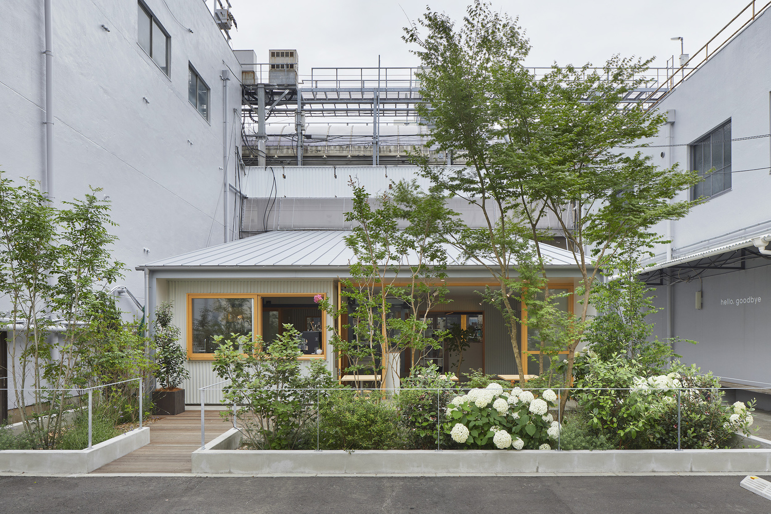 Takenishi 露台咖啡馆，创造一个商业与休憩的合作空间